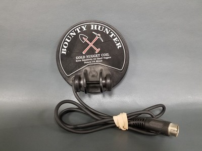 Bounty Hunter Gold Nugget Coil Extra Sensitivity Detects All Metals 4'' UNTESTED