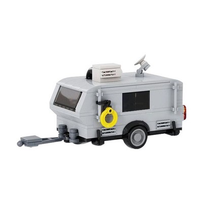 MOC-129264 Travel Trailer 2.0 Building Block Toy DIY Assembly Model Gift