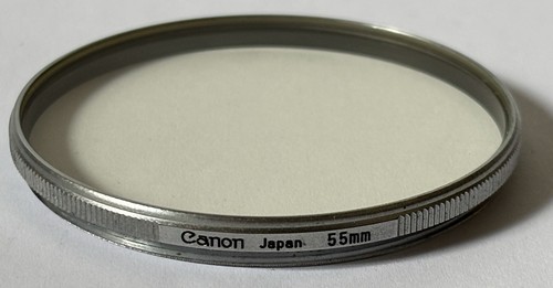 Canon - Genuine 55mm SL39.3C Skylight Filter - Case / vgc - Picture 2 of 4