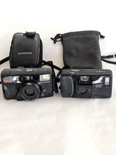 Compact film camera Olympus IZM210 and Nikon tops Set of 2 units.