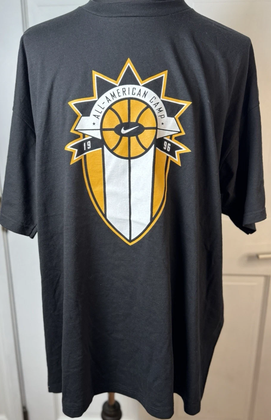 Nike All-American Camp 1996 Basketball T-Shirt Made in USA Vintage XXL