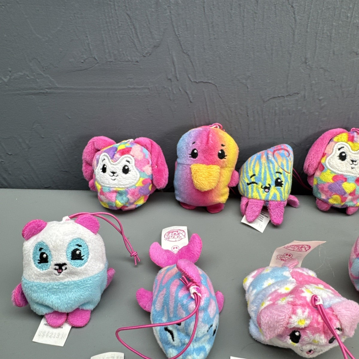 Pikmi Pops Mini Bean Bag Scented Plush Animals Moose Toys 2017 Lot