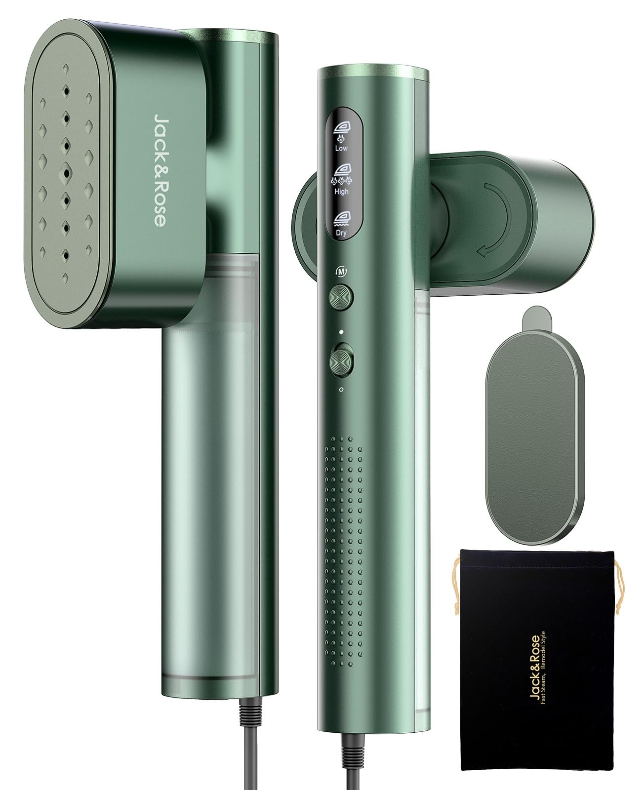 Jack Rose Travel Steamer Portable Iron 100-220V