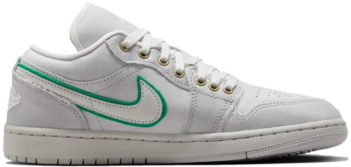 Jordan 1 SE Low Distressed Light Smoke Grey W for sale | eBay