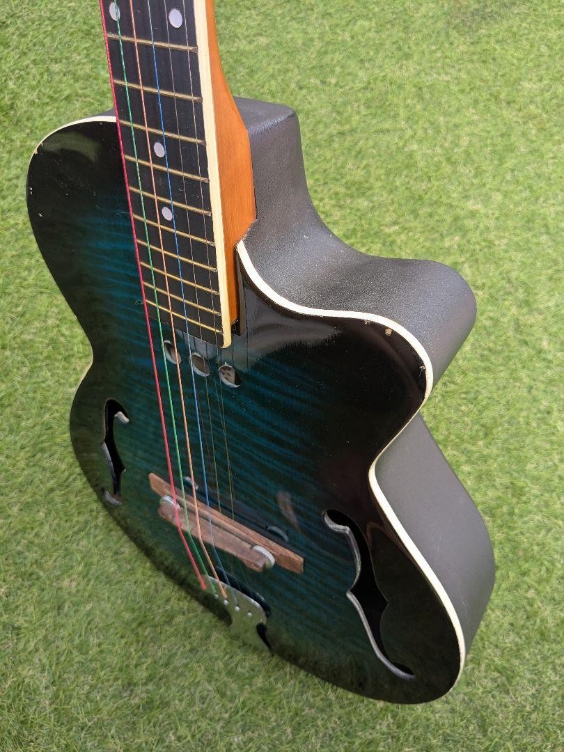 Classical Acoustic Guitar S Power FKRP-39C Blue Burst | eBay