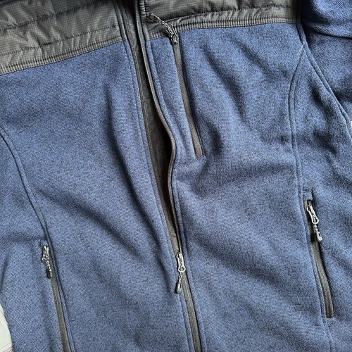 Mens Free Country Zip Front Jacket Navy (XL) Extra large - Picture 4 of 5