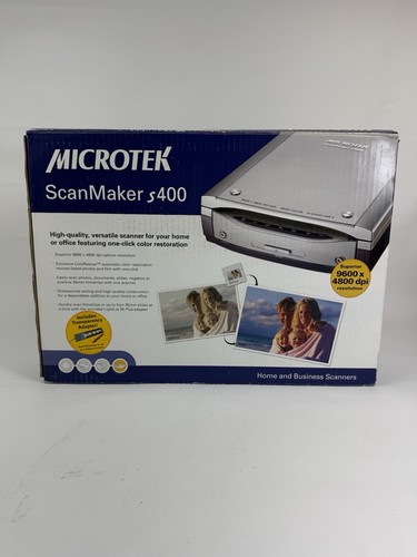Escáner plano Microtek ScanMaker s400 4800x9600 DPI color 48 bits - Imagen 2 de 21
