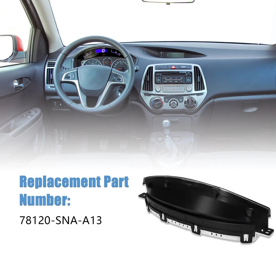 Cuadro de instrumentos medidor de tablero velocímetro para Honda Civic Sedán 06-11 Foto 2 de 4