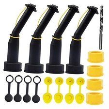 Generic Gas Can Spout Replacement Old Style with Flexible Pour Nozzle Coarse