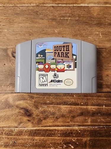South Park Game for Nintendo N64 US Version, Tested Working