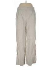 AYR Women Gray Linen Pants L