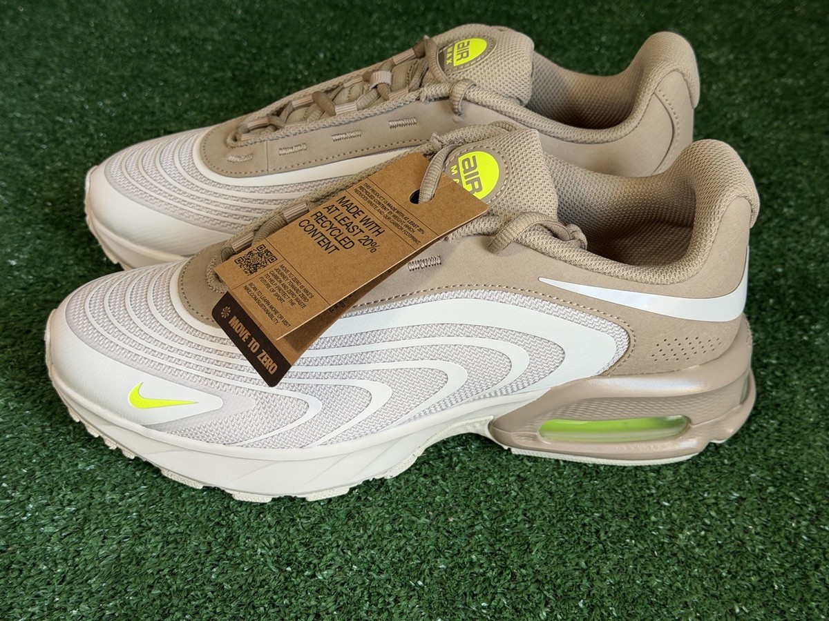 Nike Air Max Fire Sneakers Men's 9.5 Light Bone Volt Khaki (IF2621-002), NIB — product photo 5 of 16
