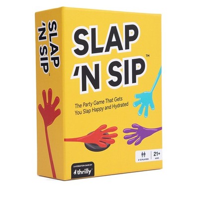 Slap 'N Sip - Awesome Games Party Board Game New!