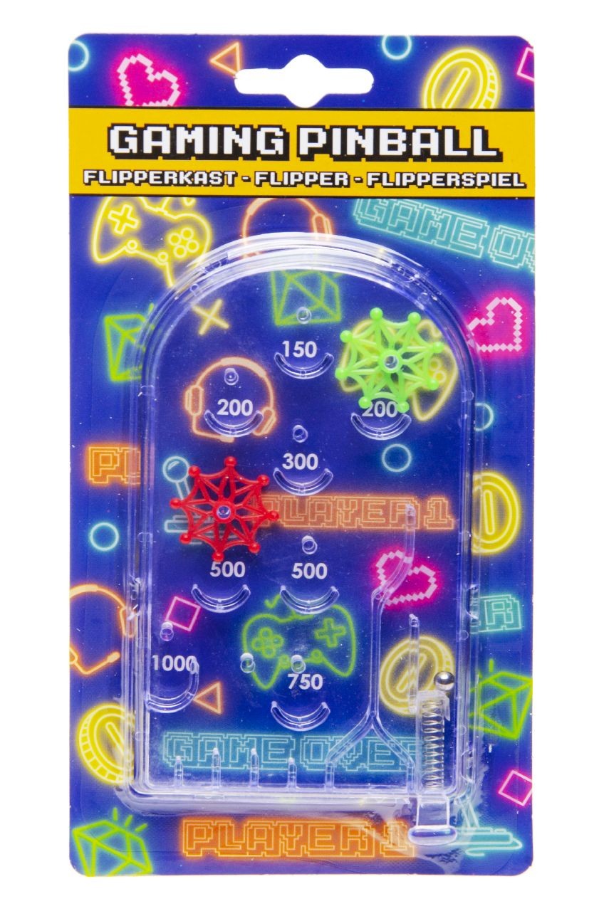 Gamer Theme Pinball Game - Pocket Game Ideal Party Bag Filler Gifting