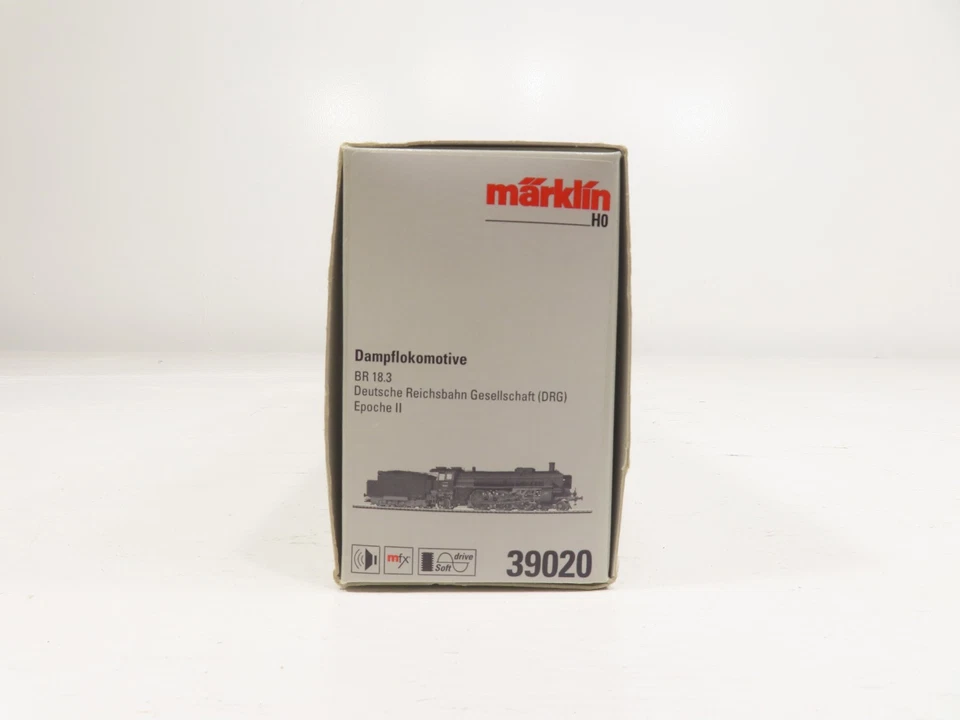 Locomotora de vapor Marklin 39020 escala HO 4-6-2 clase 18,3 LN Foto 3 de 4