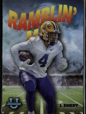 2022 Bowman University Chrome #RM-7 John Emery Ramblin' Man