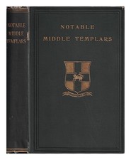 Hutchinson, John 1916) A Catalogue Of Notable Milieu Templars : Avec Slip Bio