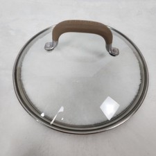 Circulon Lid 9 1/8 Inch Inner, 10 Inch Outer Glass Silicone Handle Replacement