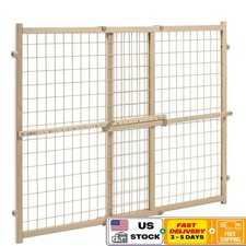 Tall Wide Adjustable Baby Safety Gate Pressure Mount Easy Install Fits 31-50in