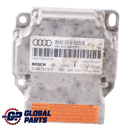 Audi A4 S4 B7 Cabrio Luft Modul Steuergerät ECU Aufprall Sensor 8H0959655E