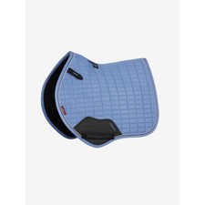 LeMieux Mini Suede Close Contact Square - Powder Blue/Mallow/Macaron - Extra Small