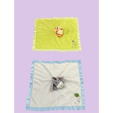 Disney Baby Tigger  Eeyore Lovey Security Blankets br Set of 2 