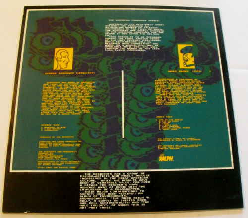 THE RESIDENTS - George & James - Vinyl LP Record Album - Ralph Records - Picture 2 of 3