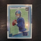 2025 Panini Donruss Optic Jaxson Dart Rated Rookie Giants