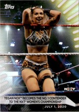 2021 Topps WWE Women's Division #36 Tegan Nox Becomes