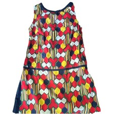 Vintage Jarree Classic Women's S/M Multicolor Drop Waist Short skort play suit