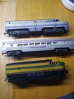 H.O Locomotive & Passenger Car Atlantic Coastline +1 Read Discrption  — photo 1
