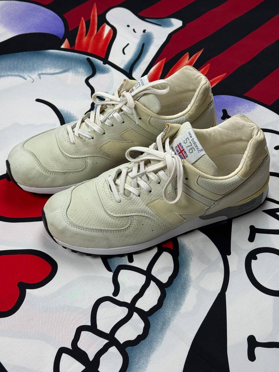 New Balance 576 Reptile vintage Made In England Rare