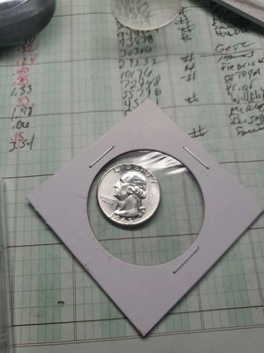 1963-P WASHINGTON QUARTER 90% SILVER BEAUTIFUL BU UNC UNCIRCULATED!