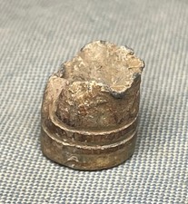 Dug Civil War .58 Cal. Blow Thru Bullet From Shiloh Dug Civil War .58 Cal. Blow Thru Bullet From Shiloh