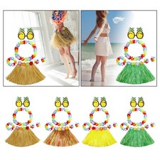Hawaii Gras Rock Damen Dress up verstellbar elastisch Ananas Sonnenbrille f&uuml;r