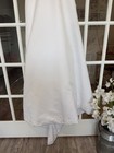Milano White Bling Y2K Vintage Wedding Dress Size 8 — photo 5