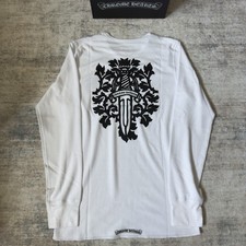 Chrome Hearts Vine Dagger Thermal Long Sleeve White BRAND NEW