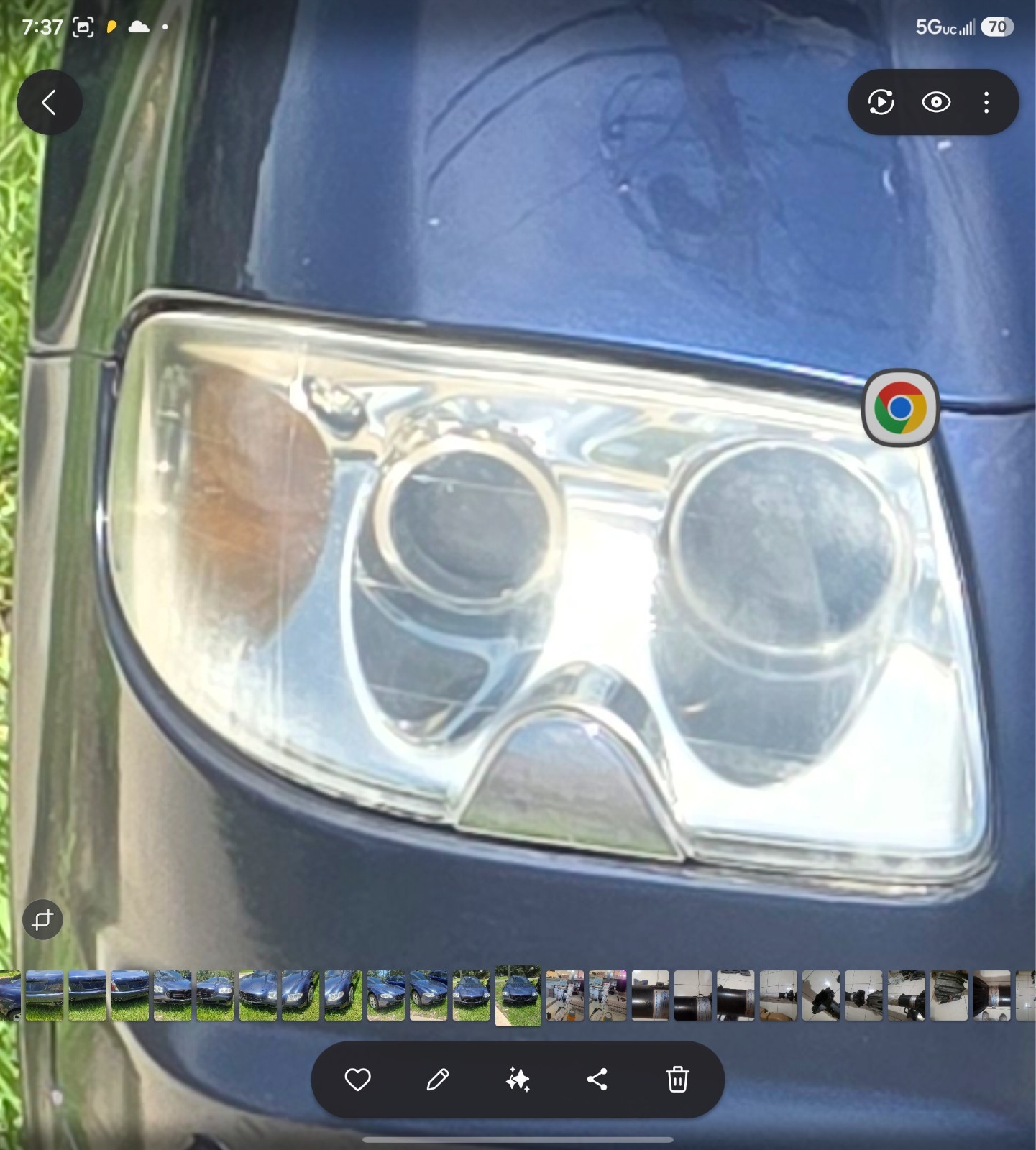 Maserati Quattroporte 2005-2008 Right Headlight