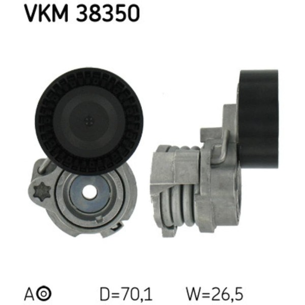 Spannrolle Keilrippenriemen SKF VKM 38350 FüR BMW Rolls-Royce 7Er Phantom VII X5-image