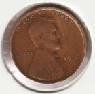 116 Year Old Collectible 1910 US Lincoln Wheat Penny Collectors Collection Coin