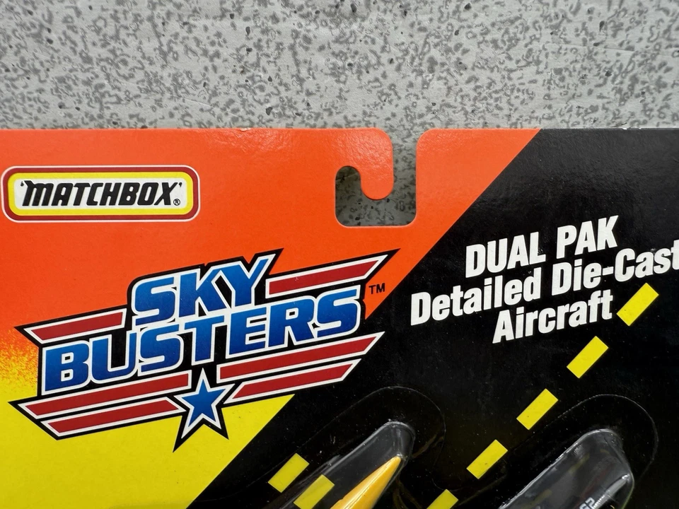 1994 TYCO Matchbox Sky Busters Dual Pak Scorpion Fighter Jets Diecast - Image 2 of 4