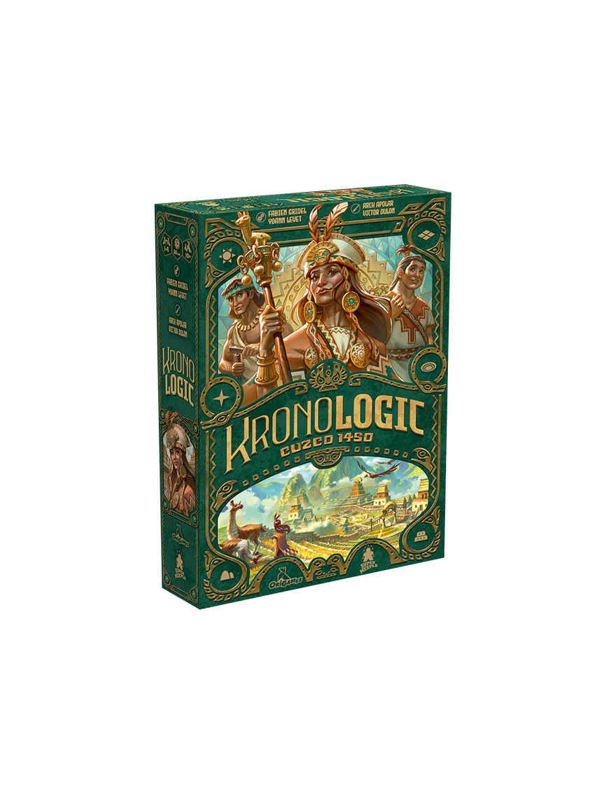 Kronologic Cuzco 1450 FR, le jeu d'enquête idéal pour vos soirées en famille