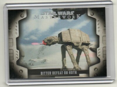 2017 Topps Star Wars Masterwork Evolution Rebel Alliance Defeat on Hoth LP-7