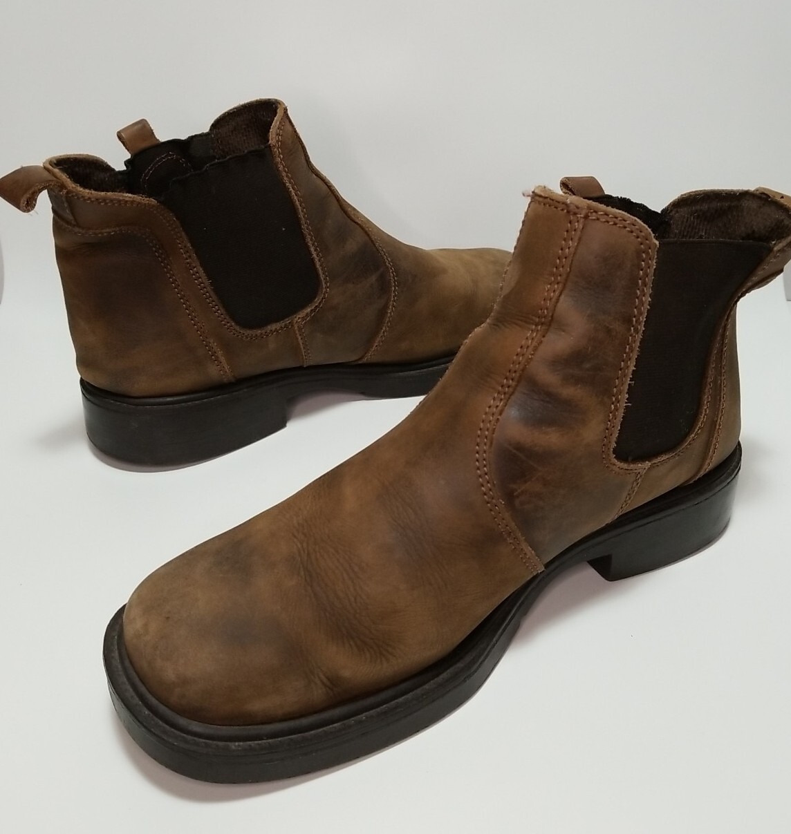 WRANGLER Mens Yuma Chelsea Boots size US 1010.5 /EU 44 28.5cm Brown