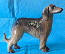 Old Monrovia DW Hagen Renaker Afghan Hound Dog Monicle
