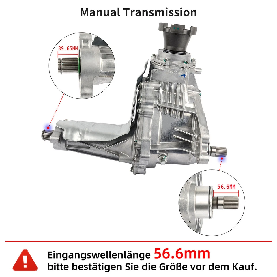 Verteilergetriebe für Opel Antara Chevrolet Captiva 2.2 Schaltgetriebe 24263576 - Bild 2 von 4