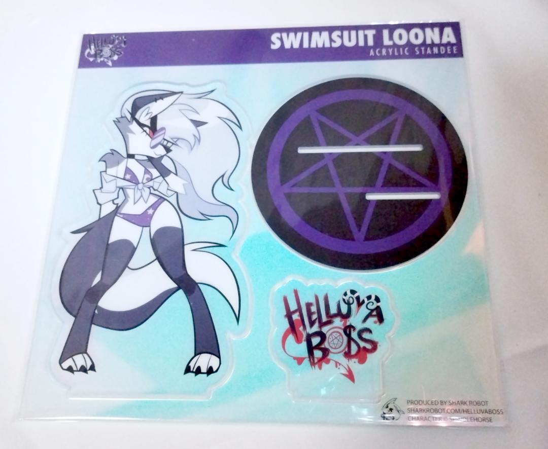 ヘルヴァボス　Swimsuit Loona アクリルスタンド HelluvaBoss Loona Human Swimsuit Acrylic Stand Summer