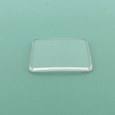 Sapphire crystal Fits Cartier Santos 2423 Watch Ladies Curved 15.6mm x 15.6mm