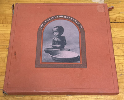 The Concert For Bangla Desh Complete Set w book 1971 STCX 3385 EX ULTRASONIC CLN