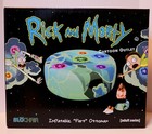 Rick and Morty Inflatable Ottoman Indoor Use as Foot Rest or Small Chair Gift